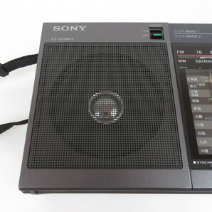 SONY ソニー 超高感度ラジオ ICF-EX5MK2 FM/ラジオ NIKKEI/MW 3バンドポータブルラジオ 説明書・外箱付き 0501-025の画像7