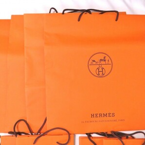 まとめ 24点 HERMES エルメス 紙袋 ショッパー 大中小 ★中身なし 未使用レインカバー 0420-059の画像2