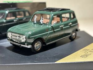 1/43 [RENAULT R4 EXPORT] 1968 OPEND ROOF VITESSE LIMITED EDITION L135B