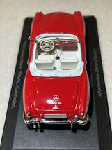 1/43 MB純正 「メルセデスベンツ190SL Cabriolet 」Red Classic Collection Edition43_画像7