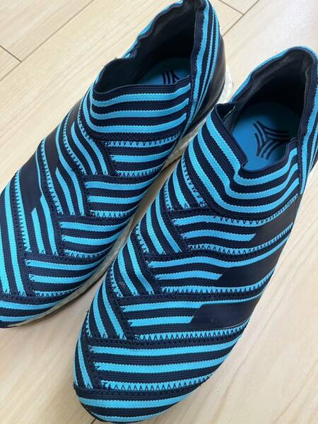 【 美中古品 】 adidas nemeziz アディダス ネメシス boost ブースト 27.5 メッシ ランニング サッカー nike puma