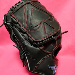 Бесплатная доставка, ограниченная фактическим предметом [новый] Mizuno Luxury Softball Glove Black Black