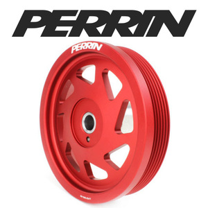 PERRIN 2021- トヨタ GR86 ZN8 スバル BRZ ZD8 FA24エンジン 軽量クランクプーリー レッド 専用ボス付属 正規品