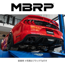 MBRP 2018-2023 フォード マスタングGT 5.0L V8 AXLE-BACK レース エキゾースト 正規品_画像2