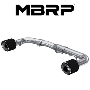 MBRP 2021- トヨタ GR86 ZN8 アクスルバック エキゾースト カーボンファイバーTip 正規品