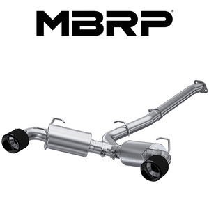 MBRP 2021- スバル BRZ ZD8 CAT-BACK エキゾースト カーボンファイバーTip 正規品