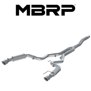 MBRP 2015-2023 フォード マスタング 2.3 エコブースト CAT-BACK レース エキゾースト 正規品