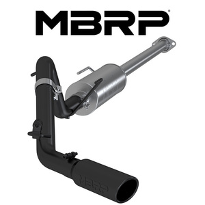 MBRP 2005-2015 トヨタ タコマ 4.0L V6 CAT-BACK エキゾースト ブラックTip 正規品