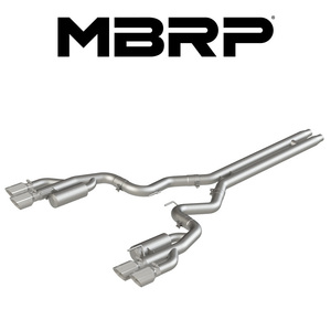 MBRP 2018-2023 フォード マスタングGT 5.0L V8 CAT-BACK レース エキゾースト 正規品