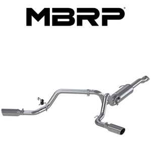 MBRP 2016-2023 トヨタ タコマ 3.5L V6 CAT-BACK レース エキゾースト 正規品