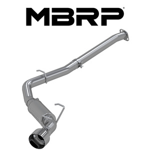 MBRP 2012-2020 スバル BRZ ZC6 CAT-BACK エキゾースト シングル ポリッシュTip 正規品