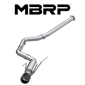 MBRP 2014-2020 スバル WRX STI VAB CAT-BACK エキゾースト シングル カーボンファイバーTip 正規品