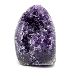 アメジスト クラスター 側面磨き AAA ドゥルーザ 紫水晶 置き物 原石 125g ウルグアイ産 天然石 1点物 2月 誕生石 天然石 amethyst