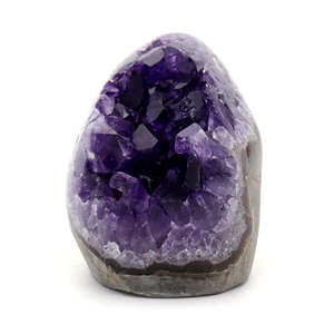 アメジスト クラスター 側面磨き AAA ドゥルーザ 紫水晶 置き物 原石 104g ウルグアイ産 天然石 1点物 2月 誕生石 天然石 amethyst