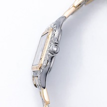 【仕上済】カルティエ パンテール SM コンビ 3ロウ 2重ダイヤ K18×SS レディース 腕時計 CARTIER 時計_画像5