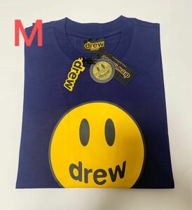 【新品】 ◆送料無料 Drew House ドリューハウス Tシャツ　Mサイズ　ネイビー