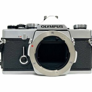 OLYMPUS オリンパス OM-1 シルバー ボディのみ マニュアルフォーカス 一眼レフ フィルムカメラ ヴィンテージ シャッター確認済 現状品の画像2