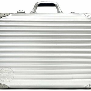 RIMOWA リモワ アルミ製 TOPAS トパーズ STEALTH ステルス 32L 2輪 キャリーケース トランク スーツケース 旅行鞄 バッグ シルバー系の画像2