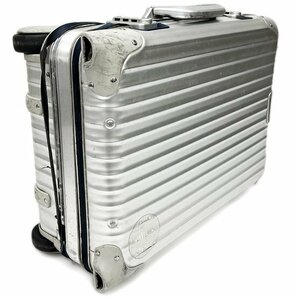 RIMOWA リモワ アルミ製 TOPAS トパーズ STEALTH ステルス 32L 2輪 キャリーケース トランク スーツケース 旅行鞄 バッグ シルバー系の画像6