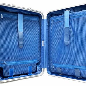 RIMOWA リモワ アルミ製 TOPAS トパーズ STEALTH ステルス 32L 2輪 キャリーケース トランク スーツケース 旅行鞄 バッグ シルバー系の画像8