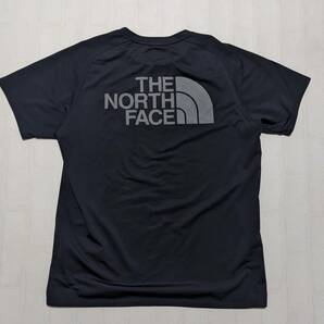 【中古・メンズL】ノースフェイス THE NORTH FACE ショートスリーブアンペアクルー メッシュ生地 半袖 カットソー ブラック 送料370円の画像5