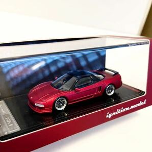 イグニッションモデル IG1938 1/64 Honda NSX (NA1) Matte Red Metallicの画像3