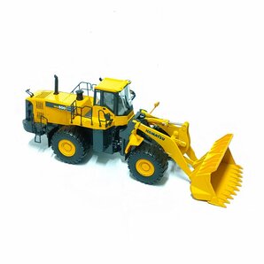 コマツ KOMATSU 1/50 WA600 ホイールローダ ミニカー 0402011/SR26Sの画像2