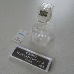 casio カシオ　BABY-G　ベビージー　〇●　BGD-565 Series　BGD-565S-7JF　●〇　ホワイト　スケルトン