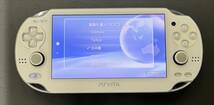 ◇◆#5668　動作品　PS VITA 本体 PCH-1100 ホワイト ソニー SONY ACアダプタセット　ジャンク扱い　現状保管品◆◇_画像1