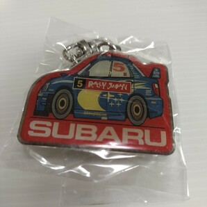 SUBARU スバル RALLY Japan ラリー キーホルダー ストラップ レア 当時物 インプレッサ WRC 4WD 240429005の画像2