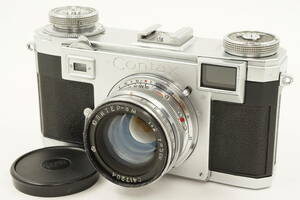 606■売り切り■ZEISS IKONツアイス イコン コンタックス■Contax IIa ボディ ブラックダイヤル■ARSENAL JUPITER-8M 5cm F2 50mm■現状■