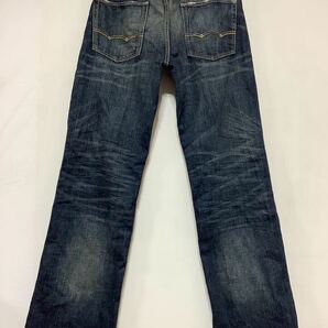 H-1291 AMERICAN EAGLE BOOTCUT アメリカン イーグル デニムパンツ W29 ブーツカット ユーズド加工 ジーンズ ジーパンの画像2