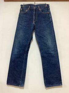 H-1253 Levi's リーバイス 502-XX デニムパンツ W30 TALONジップ ビッグE 90's ビンテージ 赤耳 ジーンズ ジーパン 日本製 復刻