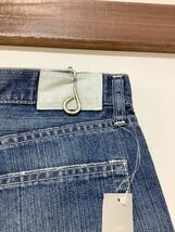 K-1205 タグ付き UNIQLO JEANS ORIGNAL BASIC LIGHT ユニクロ デニムハーフパンツ M ユーズド加工 ライトウェイト ショートパンツ 半パン_画像5