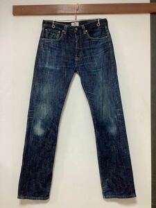 L-1248 メキシコ製 Levi's リーバイス 501 デニムパンツ W32 ジーンズ ジーパン アメカジ サークルR 古着 ユーズド加工