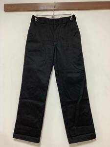 G-1282 Dickies ディッキーズ 874 チノパン ワークパンツ カラーパンツ W30 ブラック オリジナルフィット 美品