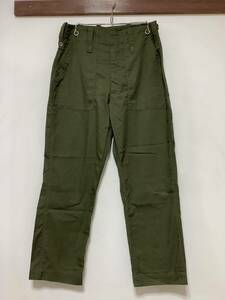 J-1211 イギリス軍 trousers トラウザーパンツ ベイカーパンツ オリーブ 85/84/100 