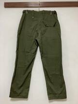 J-1211 イギリス軍 trousers トラウザーパンツ ベイカーパンツ オリーブ 85/84/100 _画像2