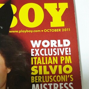 e プレイボーイ PLAYBOY  2011年10月号 雑誌  女性 海外 洋書 グラビア セクシー 女優 ブロンド 金髪 成人の画像2