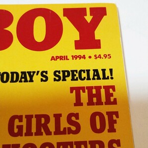 e プレイボーイ PLAYBOY  1994年4月号 雑誌  女性 海外 洋書 グラビア セクシー 女優 ブロンド 金髪 成人の画像2