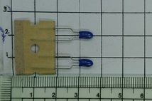 日本製 NEC TOKIN タンタルコンデンサ １０μＦ１６Ｖ ２個_画像1