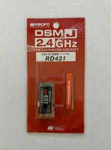 JR受信機　DSMJ4ch RD431　　ラジコン受信機　