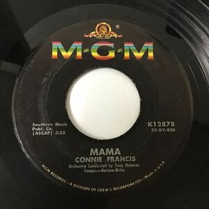 US/ Connie Francis / Mama / Teddy 30050