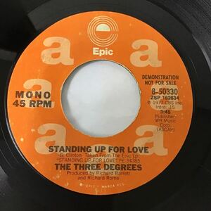 US プロモ / The Three Degrees / Standing Up For Love 30055