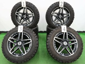 4本 JAOS VICTRON 17インチ 7.5J +44 ラジアル BF グッドリッチ オールテレーン T/A KO2 225/65R17 エクストレイル CX-5 CX-8 アウトバック