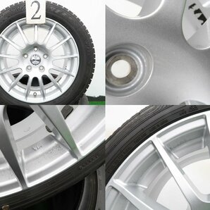 4本 社外 16インチ 7J +48 5H 112 スタッドレス ダンロップ ウインターマックス 03 205/55R16 MINI ミニ F54 クラブマン BMW 1シリーズ F40の画像3