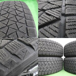 4本 スバル SJ フォレスター 純正 18インチ 7J +48 5H 100 スタッドレス ブリヂストン ブリザック DM-V2 225/55R18 XV GT アウトバック BRの画像10