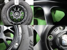 4本 XTREME-J 18インチ 8J+35 127 スタッドレス ブリヂストン ブリザック DM-V3 2022年 285/60R18 ジープ ラングラー アンリミテッド JL JK_画像5