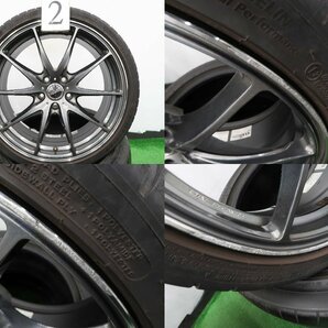 4本 鍛造 RAYS VOLK RACING G25 19インチ 8J+48 112 ラジアル ミシュラン パイロットスポーツ4 225/35R19 BMW 1シリーズ F40 タイヤおまけの画像3