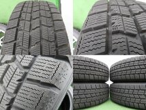 4本 社外 16インチ 6J +43 4H 100 スタッドレス グッドイヤー アイスナビ7 2021年 195/65R16 ライズ ロッキー ※ハイブリッド車に装着不可_画像10